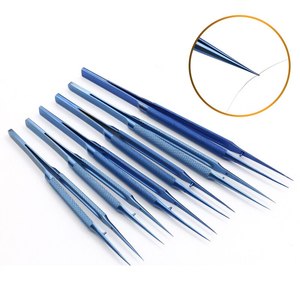 Ciseaux microchirurgicaux ophtalmiques Castroviejo, outils en acier inoxydable du Pakistan, ensemble réutilisable, manuel, certifié CE - Product Image 5