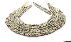 Perles en pierre naturelle Starmox lisses en forme de tube, style perles tubulaires, 14 pouces, perles Starmox simples pour la création de bijoux - Product Image 4