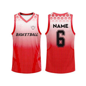 Uniforme de baloncesto personalizado con estampado para equipos escolares y académicos, camiseta de baloncesto sin mangas de ajuste cómodo. - Product Image 1