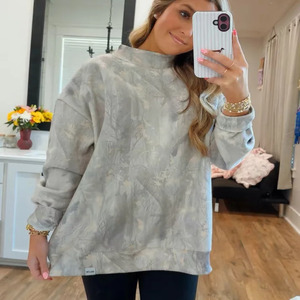 Custom Embroidered Front Sublimation Short Turtleneck Sweatshirt Women Premium Pullover Lightweight Casual Winter Wear Personal - Product Image 1