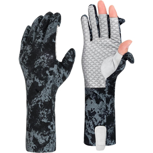 Gants de pêche sans doigts en néoprène de qualité supérieure, protection UV, antidérapants, séchage rapide, logo personnalisé, fournisseur OEM, usine du Pakistan, tout - Product Image 3