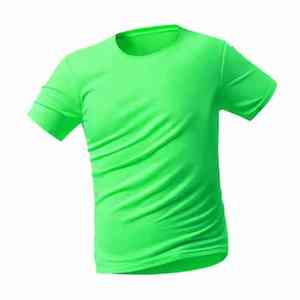 T-shirts pour hommes en coton 100% de qualité supérieure, taille US 180 grammes, écologiques, à séchage rapide, respirants, coupe classique, impression numérique, motif uni personnalisé - Product Image 3