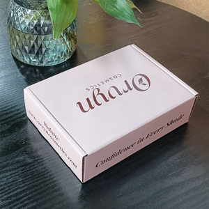 Custom Logo Self Care Packaging Box Eco Friendly Natural Beauty Mailing Carton Shipping Gift Packaging