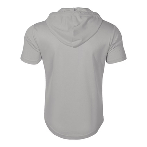 Wholesale Short Sleeve Hoodies OEM ODM Custom Printed Hooded Sweatshirt Lightweight Casual Fashion Hoodies Manufacturers - Product Image 2