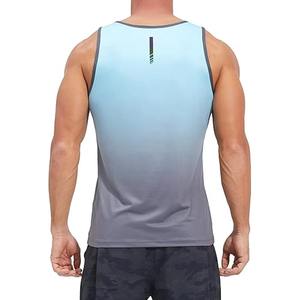 Prix de gros – Débardeur homme au design optimal, sans manches, respirant, séchage rapide, col en V, tenue décontractée pour le fitness, haute qualité, personnalisable - Product Image 4