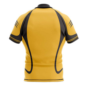 เสื้อรักบี้แบบ sublimated สำหรับผู้ชาย ผลิตตามสั่ง (OEM) ชุดฟุตบอล พิมพ์ลายตามต้องการ เสื้อรักบี้ระบายอากาศได้ดี สำหรับทีมกีฬา - Product Image 2