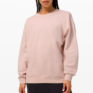 Sudadera Exclusiva de Moda para Mujer, 100% Algodón, con Capucha, Manga Larga, Diseño Personalizado, Venta al Por Mayor, Ecológica, Cuello Redondo, Informal - Product Image 4