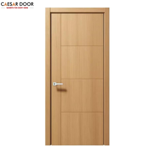 Porte intérieure moderne en panneau mélaminé, imperméable et écologique, finition personnalisée pour chambre, école, villa, hôtel - Product Image 1