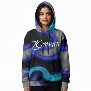 Sweat-shirt unisexe surdimensionné haut de gamme avec impression par sublimation lisse pour les marques de vêtements streetwear premium - Product Image 1