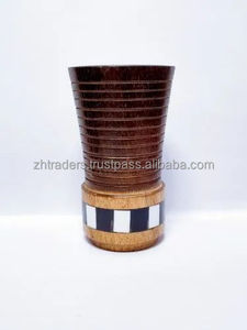 Brûleur Mubkhar en bois naturel 100% avec doublure intérieure en métal support de Bakhoor à bobine élégant pour la maison, la mosquée, la collection de cadeaux du Ramadan - Product Image 6