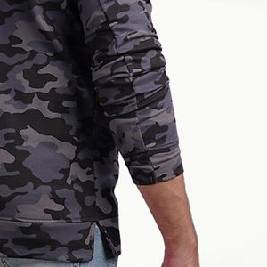 Sweat-shirts pour hommes personnalisés avec impression par sublimation camouflage, haute performance, choix populaire des clients, pull - Product Image 4