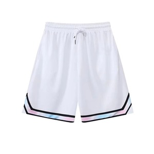 Custom Printed Logo Front Plaid <b>Pattern</b> Basketball <b>Shorts</b> Drawstring Closure Anti-Wrinkle Quick Dry 100% Polyester <b>Mens</b> - Product Image 6