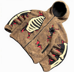 Chaquetas de Forro Polar Sherpa Personalizadas para Niños, Estilo Urbano Unisex |   Forro de Invierno Grueso y Cálido |   Exportación Directa del Fabricante - Product Image 4