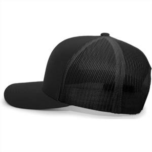 Gorra Trucker de Malla, Color Sólido, Cierre Trasero Ajustable, Unisex, Casual, Primavera Verano, Diseño de 6 Paneles para Adultos - Product Image 3