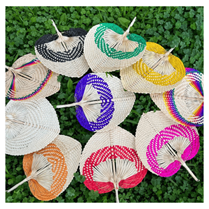 Abanico de Bambú Tejido a Mano, Arte Folclórico Tradicional Natural, Recuerdo Decorativo, Regalo para Promoción de Fiestas - Product Image 5