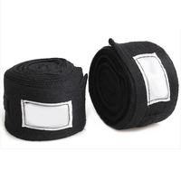 Bandage de boxe personnalisé en nylon et néoprène respirant, écologique, avec boucle de pouce, 180 pouces