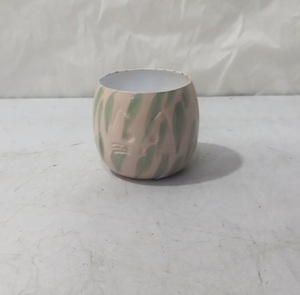 Pot de fleurs décoratif en métal à motif floral, finition imprimée, pour intérieur et extérieur, pot de fleurs moderne pour la maison, le jardin, le comptoir - Product Image 6