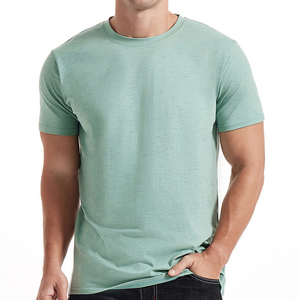 Camiseta de Uso Diario en Mezcla de Algodón Suave, Prenda Casual Elegante de Manga Corta, Ropa Ligera - Product Image 2