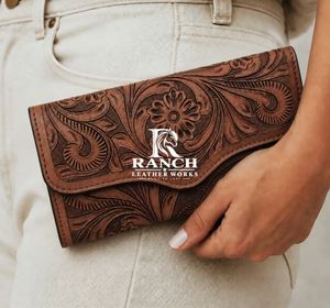 Pochette en cuir occidental de qualité supérieure pour femmes, idéale pour les soirées, les mariages et les occasions formelles, en promotion - Product Image 2