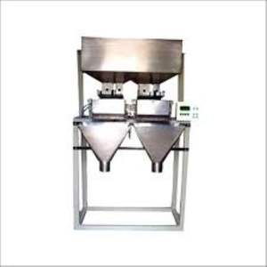Electric Double Head Linear Semi-automatic PLC Weigh Filler High-accuracy Bearing <b>Engine</b> Nuts Grains Pulses Rice Pouch <b>Stand</b>-up - Product Image 1