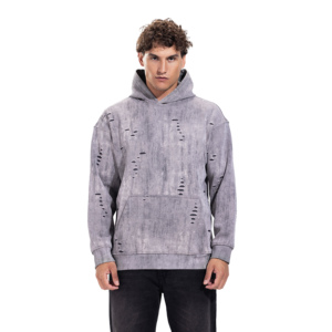 Sweat-shirts à capuche personnalisés pour hommes 100% coton, impression graphique, logo tendance, coupe ajustée, qualité supérieure, sweats unisexes imprimés - Product Image 1