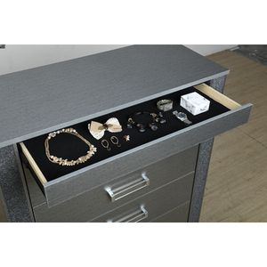 Commode Lorenzo Silver : Élégante, robuste et au design raffiné - Product Image 4