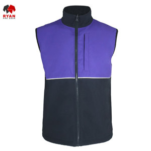 Veste softshell personnalisée Ryan Pro Gear pour homme, tissu confortable et respirant avec design de panneau de logo personnalisé - Product Image 1