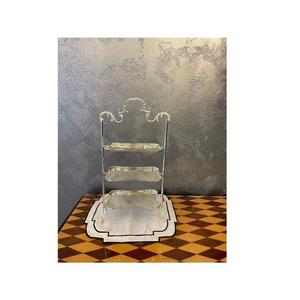 Support à gâteau à plusieurs niveaux en aluminium doré - Product Image 2