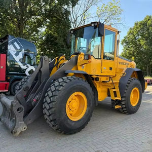 Chargeuse sur pneus Volvo L60E d'occasion/neuve, moteur diesel, hydraulique HYDAC, commande PLC, capacité de la benne de 4,58 pi³, pompe moteur haute performance - Product Image 1