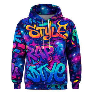 Sudadera con Capucha Premium para Hombre, Sublimada, Personalizada, OEM, Ropa Urbana para Adultos, Ropa Deportiva Personalizada, Sudadera de Moda, Mejor Vendedor - Product Image 3