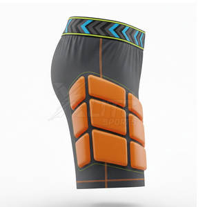 Shorts de gardien de but pour entraînements de football, fabrication directe d'usine, coutures robustes et matière anti-humidité. - Product Image 5