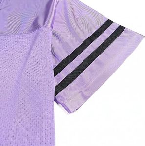 Maillot de basketball personnalisé à séchage rapide, uniforme d'équipe unisexe, vêtements de sport respirants en maille, sublimation premium, manches courtes, coupe classique - Product Image 3