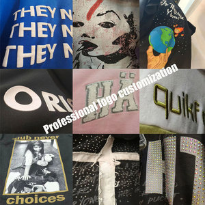 เสื้อสเวตเชิ้ตผู้หญิง Wearpex แบบมีฮู้ด ผ้าฟลีซ คอกลม ทรงโอเวอร์ไซส์ สวมใส่สบายๆ แฟชั่นฤดูใบไม้ร่วง สไตล์สตรีทแวร์ ผ้าฝ้าย 100% น้ำหนัก 400 กรัม - Product Image 6