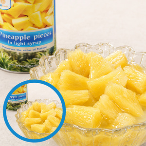 International Standard Best Selling Deeply Sweet Competitive Price <b>Pineapple</b> Pieces in <b>Light</b> Syrup Bulk Supply - Product Image 3