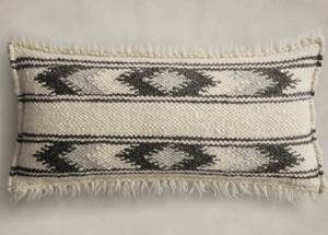 Funda de Almohada Kilim de Lana Hecha a Mano, Estilo Boho Vintage Turco Tribal, 30x50 cm, Funda Decorativa para Cojín de Sofá - Product Image 4