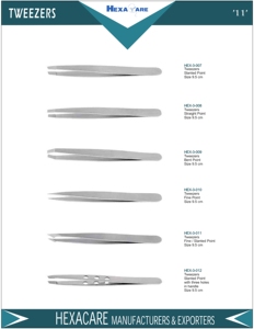 Pinzas Profesionales para Cejas de Acero Inoxidable, MOQ Bajo, con Logotipo y Color Personalizados, Fabricantes de Pakistán con 2 Años de Garantía - Product Image 4