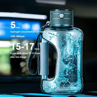 USB Rechargeable Portable Haute Concentration Riche En Hydrogène Tasse Ioniseur Santé Bouteille D'eau Riche En Hydrogène Bouilloire De Sport