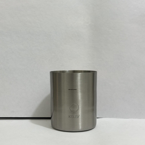 Bocaux à bougies de luxe en acier inoxydable avec couvercles, récipients minimalistes en métal argenté brossé pour bougies parfumées en marque privée - Product Image 6