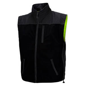 Chaqueta de Invierno Cómoda de Alta Visibilidad ANSI Clase 2, Impermeable, con LED Intermitente, Logotipo Personalizado, Color Naranja de Seguridad, con Cremallera Reflectante - Product Image 6