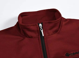 Ensemble de survêtement 2 pièces OEM pour la maternité, coupe ajustée, pour l'entraînement et le fitness, en coton et polyester, anti-bactérien - Product Image 3