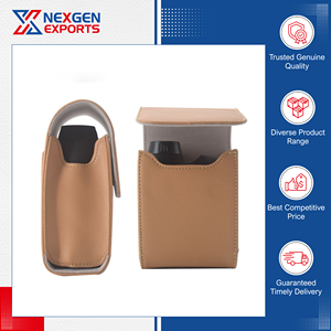 Vente flash sur un sac en cuir PU de qualité supérieure et tendance pour télémètre de golf avec fermeture magnétique au meilleur prix du marché - Product Image 4