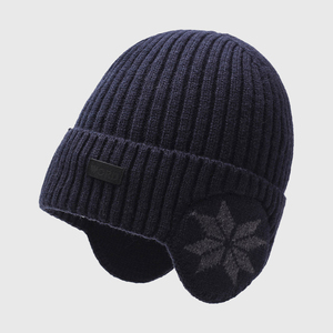 Fleece Lined Breathable <b>Waterproof</b> Winter <b>Hat</b> and Scarf Combo Thermal Unisex Outdoor Beanie Set <b>for</b> Skiing Snow Sports Travel - Product Image 2