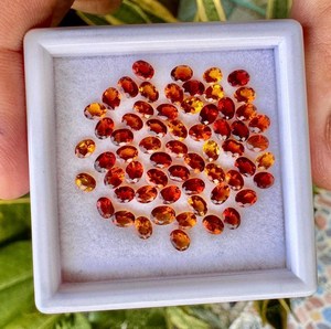 Citrine naturelle de forme ovale, pierres précieuses jaunes, pierres en vrac pour la fabrication de bijoux, bagues, pendentifs, boucles d'oreilles, haute qualité - Product Image 6