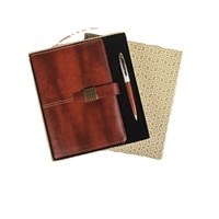 Ensemble de cahiers et de stylos A5 de luxe promotionnels Ensembles de cadeaux de bureau d'entreprise pour les meilleurs cadeaux d'affaires de qualité supérieure
