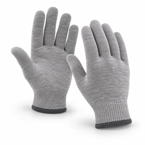 Guantes de Trabajo de Algodón con Puño Tejido, Antideslizantes, Textura Lisa, Sin Polvo, Sin Silicona, Guantes de Seguridad de Uso General - Product Image 4