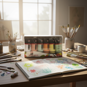 Pintura Acrílica en Colores Macaron, Producto Premium, Categoría Pinturas Acrílicas - Product Image 2