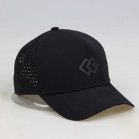 Gorra de Béisbol Deportiva Impermeable con Logotipo Personalizado al por Mayor, Gorra de Golf Unisex, Gorra Deportiva con Orificios Cortados con Láser, 100% Perforada