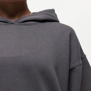 Sudaderas de Alta Calidad para Mujer, Sudaderas para Uso Diario, Logotipo Personalizado, Color Sólido, Sudadera Holgada de Gran Tamaño - Product Image 5