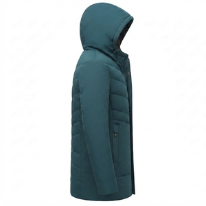 OEM Men's Thermal Hooded Jacket Warm Padded <b>Coat</b> for Hiking Camping and Casual Wear - Product Image 2