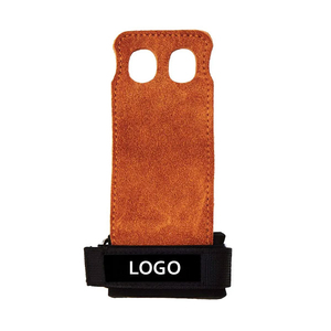 Agarre de barra irregular de cuero Superficie antideslizante Diseño ligero transpirable para protección avanzada Fuerza de agarre mejorada Durable - Product Image 2